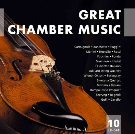 Great Chamber Music, 10 CDs