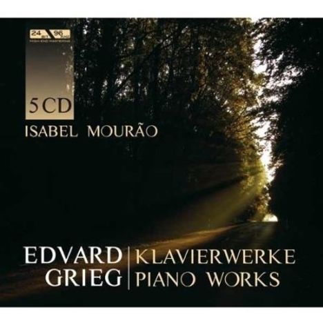 Edvard Grieg (1843-1907): Klavierwerke, 5 CDs