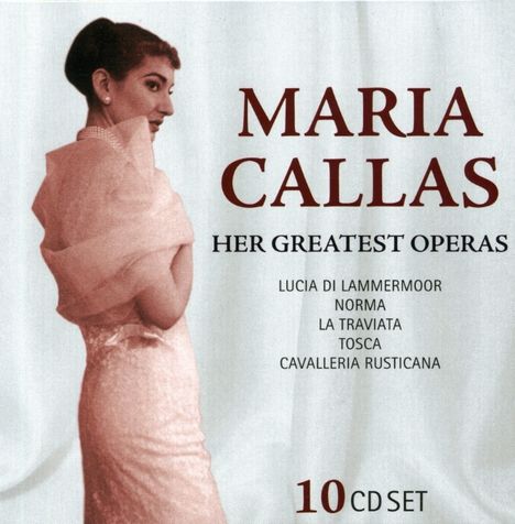 Maria Callas - Her Great Operas, 10 CDs