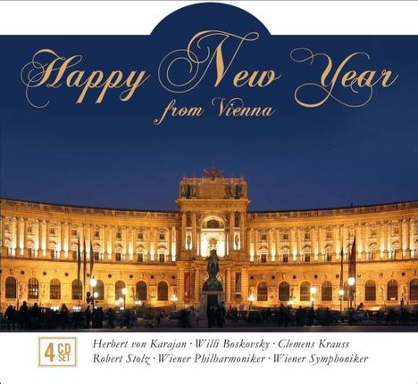 Happy New Year from Vienna, 4 CDs