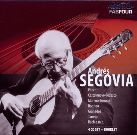 Andres Segovia, 4 CDs