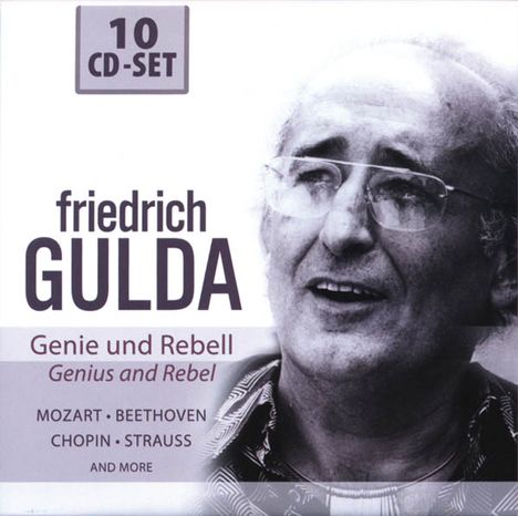 Friedrich Gulda - Genie und Rebell, 10 CDs