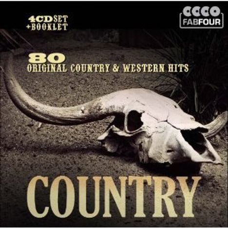 Country: 80 Original Country &amp; Western Hits, 4 CDs