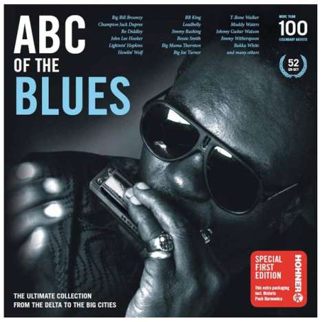 ABC Of The Blues: From The Delta To The Big Cities, 52 CDs