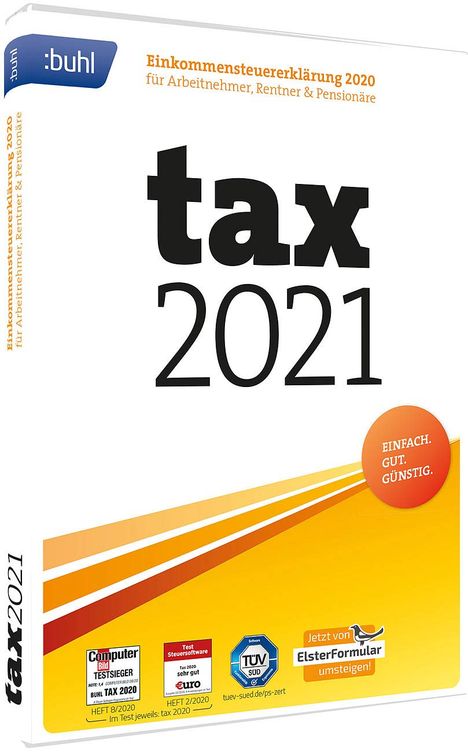 tax 2021 (DVD-Box)/CD-ROM, CD-ROM