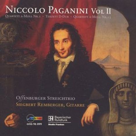 Niccolo Paganini (1782-1840): Gitarrenquartett Nr.15, CD