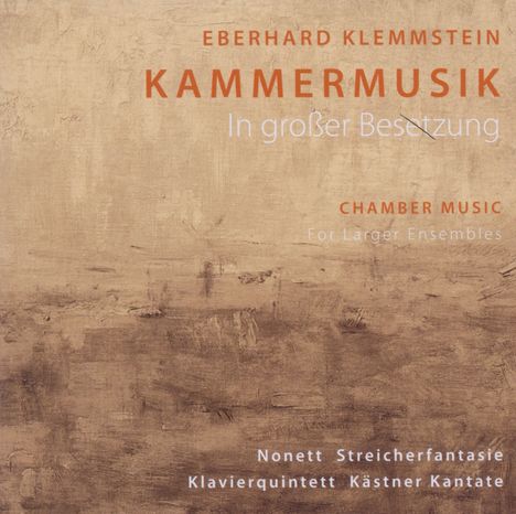 Eberhard Klemmstein (geb. 1941): Kammermusik (in großer Besetzung), CD