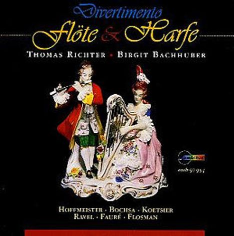 Musik für Flöte &amp; Harfe "Divertimento, CD