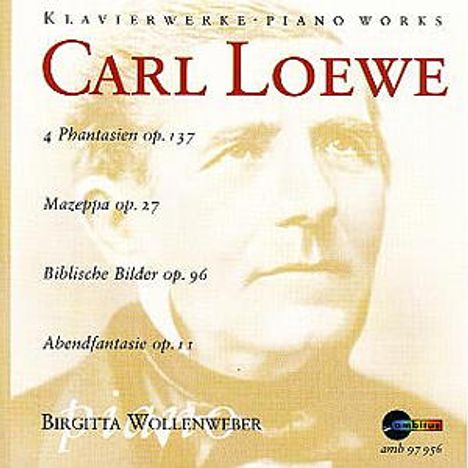 Carl Loewe (1796-1869): Phantasien op.137 Nr.1-4 f.Klavier, CD
