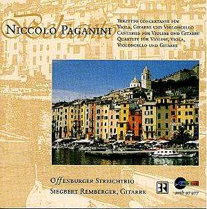Niccolo Paganini (1782-1840): Gitarrenquartett Nr.7, CD