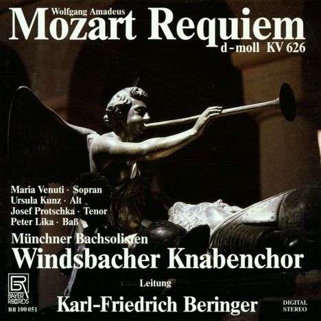 Wolfgang Amadeus Mozart (1756-1791): Requiem KV 626, CD