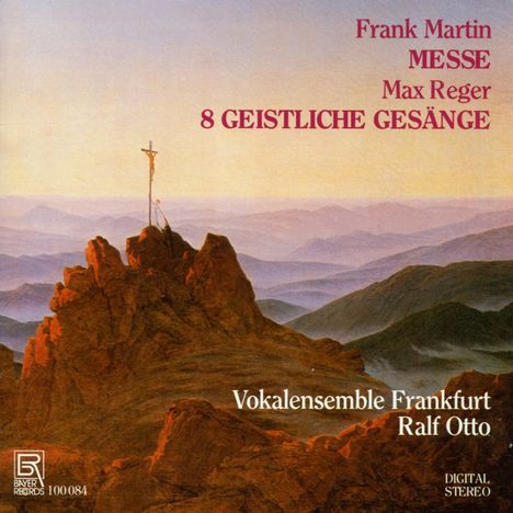 Frank Martin (1890-1974): Messe für 2 vierstimmige Chöre, CD