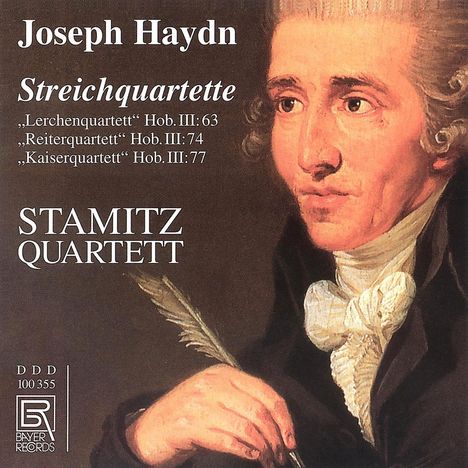 Joseph Haydn (1732-1809): Streichquartette Nr.63,74,77, CD