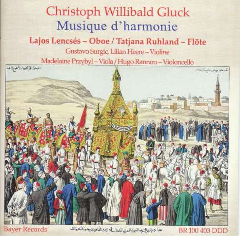 Christoph Willibald Gluck (1714-1787): Flötenquintette &amp; Oboenquintette "Musique d'harmonie", CD