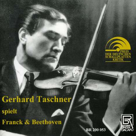 Gerhard Taschner spielt Franck &amp; Beethoven, CD