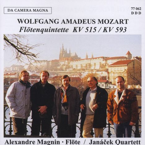 Wolfgang Amadeus Mozart (1756-1791): Flötenquintette nach KV 515 & 593, CD