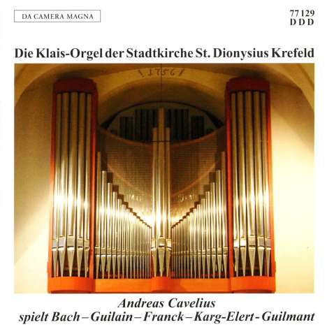 Die Klais-Orgel der Stadtkirche St.Dionysius Krefeld, CD
