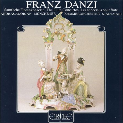 Franz Danzi (1763-1826): Flötenkonzerte Nr.1-4, CD