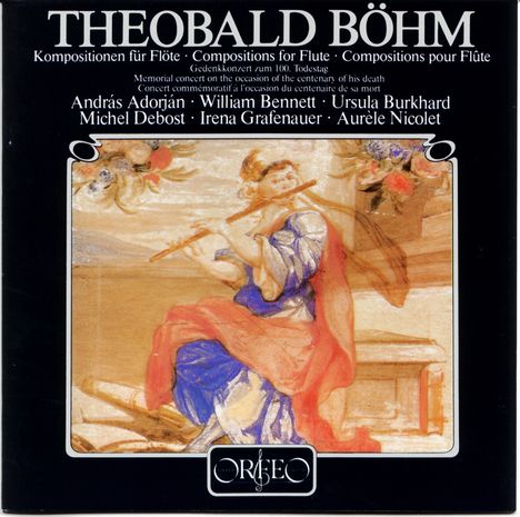 Theobald Böhm (1794-1881): Werke für Flöte, CD