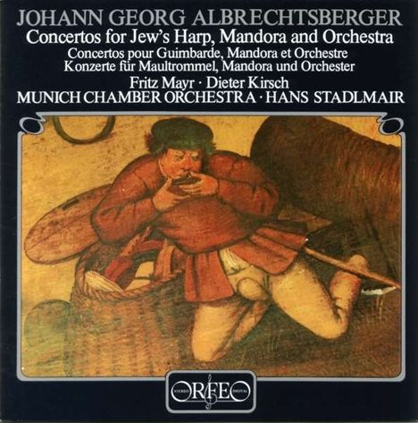Johann Georg Albrechtsberger (1736-1809): Maultrommelkonzerte E-dur &amp; F-dur (120 g), LP