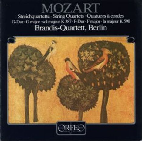 Wolfgang Amadeus Mozart (1756-1791): Streichquartette Nr.14 &amp; 23 (120 g), LP