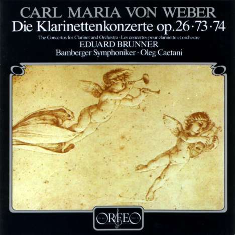 Carl Maria von Weber (1786-1826): Klarinettenkonzerte Nr.1 &amp; 2 (120 g), LP
