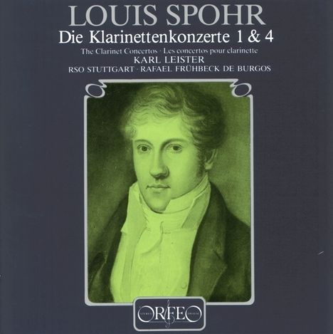 Louis Spohr (1784-1859): Klarinettenkonzerte Nr.1 &amp; 4, CD