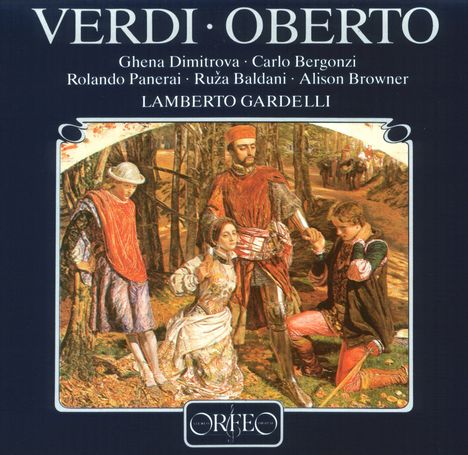 Giuseppe Verdi (1813-1901): Oberto (120 g), 3 LPs