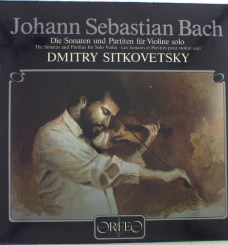 Johann Sebastian Bach (1685-1750): Sonaten &amp; Partiten für Violine BWV 1001-1006 (120 g), 3 LPs