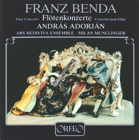 Frantisek Benda (1709-1786): Flötenkonzerte in e,A,a, CD