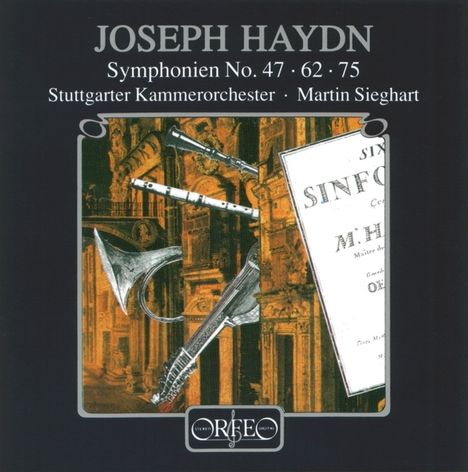 Joseph Haydn (1732-1809): Symphonien Nr.47,62,75, CD