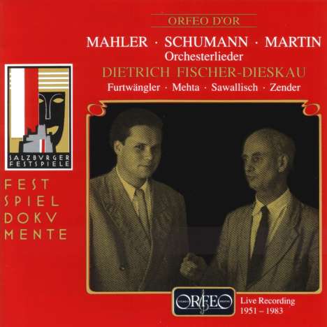Dietrich Fischer-Dieskau singt Orchesterlieder, CD