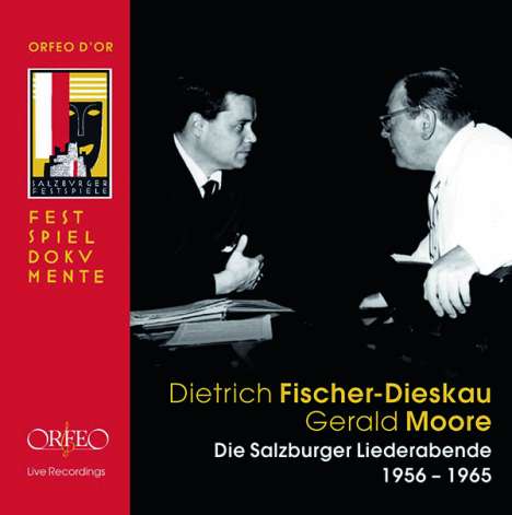 Dietrich Fischer-Dieskau - Salzburger Liederabende, 11 CDs