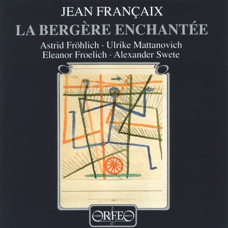 Jean Francaix (1912-1997): Kammermusik für Flöte "La Bergère Enchantée", CD