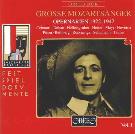 Große Mozartsänger Vol.1, CD