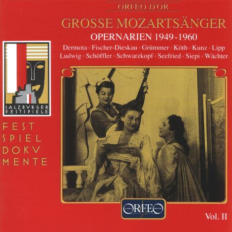 Große Mozartsänger Vol.2, CD