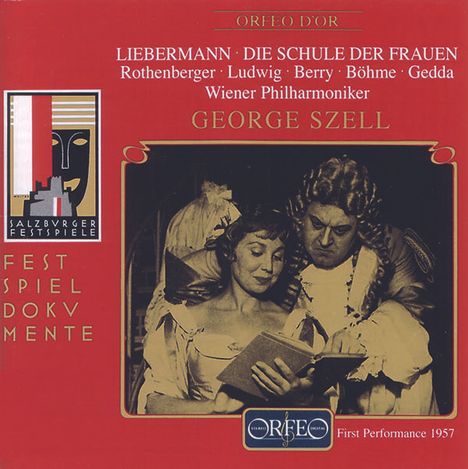 Rolf Liebermann (1910-1999): Die Schule der Frauen, 2 CDs