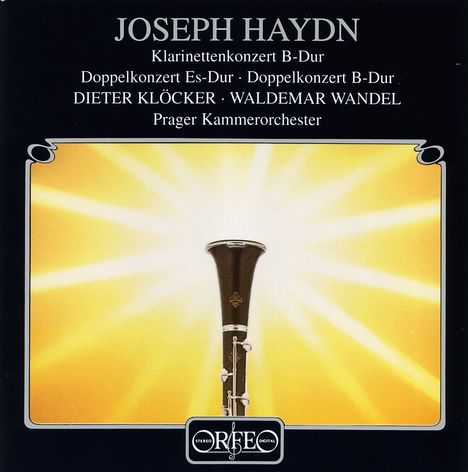 Joseph Haydn (1732-1809): Konzerte für 2 Klarinetten in Es &amp; B, CD