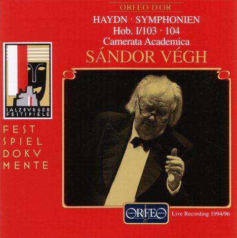 Joseph Haydn (1732-1809): Symphonien Nr.103 &amp; 104, CD