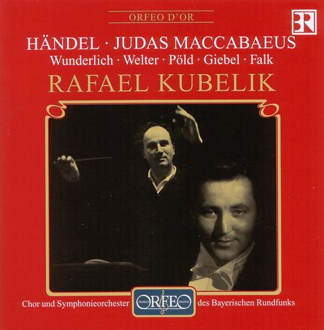 Georg Friedrich Händel (1685-1759): Judas Maccabaeus (in dt.Spr.), 2 CDs