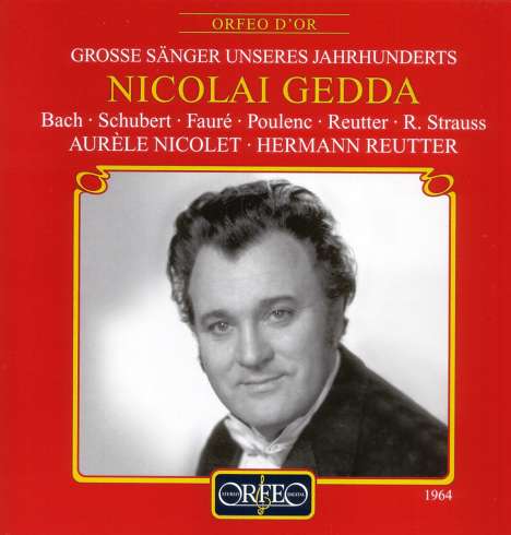 Nicolai Gedda singt Arien &amp; Lieder, CD