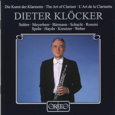 Dieter Klöcker - Die Kunst der Klarinette, CD