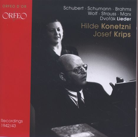 Hilde Konetzni &amp; Josef Krips - Recordings 1942/1943, CD