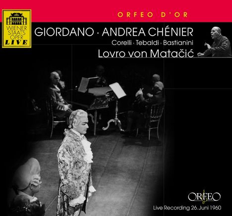 Umberto Giordano (1867-1948): Andrea Chenier, 2 CDs