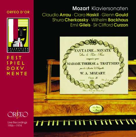 Wolfgang Amadeus Mozart (1756-1791): Klaviersonaten Nr.8,10,11,12,14, 2 CDs
