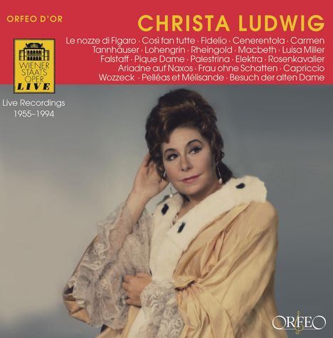 Christa Ludwig - Live Recordings Wiener Staatsoper, 3 CDs