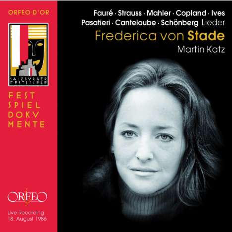 Frederica von Stade singt Lieder, CD