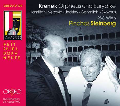 Ernst Krenek (1900-1991): Orpheus und Eurydice, 2 CDs