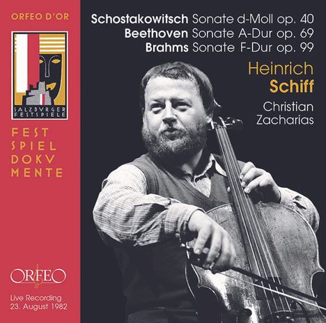 Heinrich Schiff - Solistenkonzert Salzburger Festspiele 23.August 1982, CD