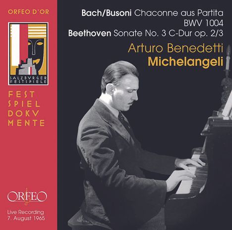 Arturo Benedetti Michelangeli - Salzburger Festspiele 7. August 1965, CD